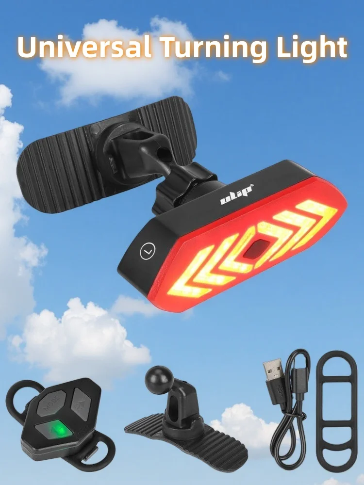 AliExpress ULIP Ulip Universal Rechargeable Turn Signal Tail Light USB Wireless Remote Control for Electric Scooter Bicycle LED Rear Lights Set