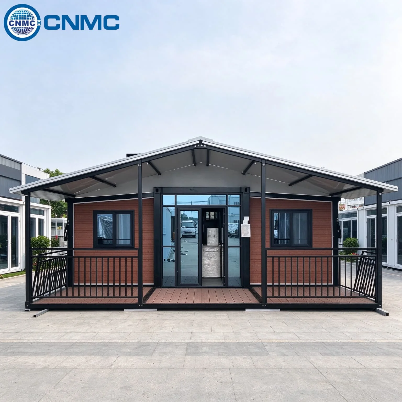 20FT Prefabricated Fold Out Container House Robust Steel Frame Thermal Sandwich Panel Mgo Floor For Field Working Camp