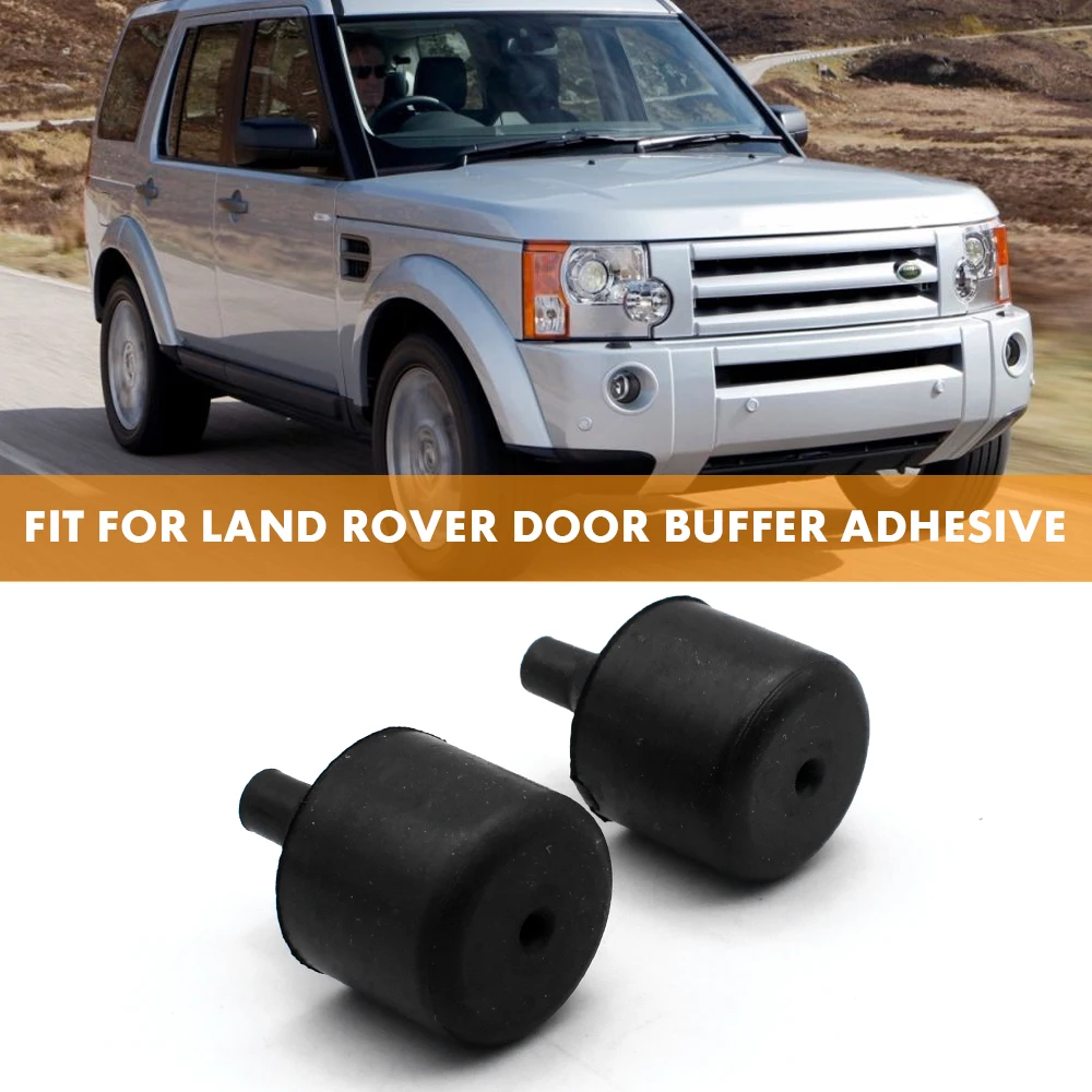 2Pcs Door Bumper Stop Rubber Buffers For Land Rover LR2 LR3 LR4 Discovery 3 4 Range Rover Sport Freelander 2 2005-2013 CFM500010