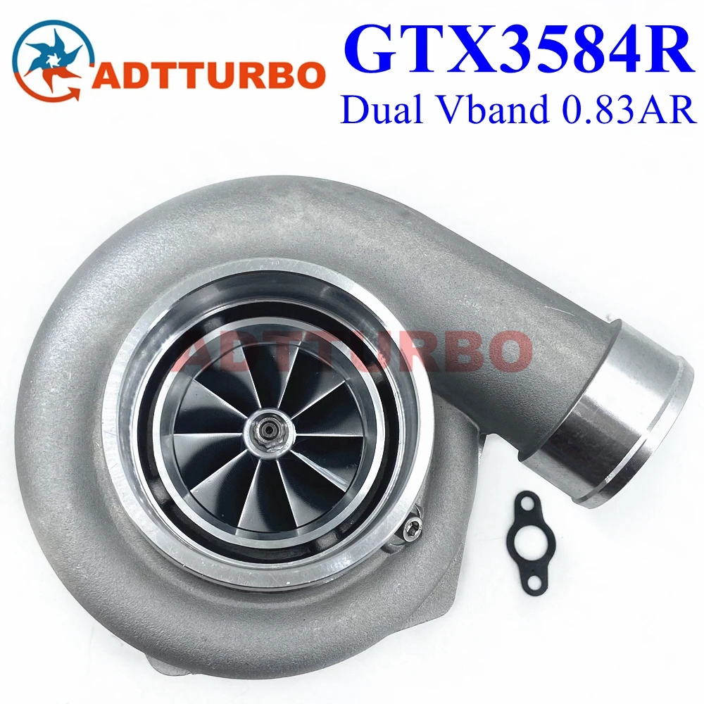 GTX3584RS GTX3584R Turbocharger 550-1000HP 86098-5001S For Garrett Turbo Ceramic Dual Ball Bearing 2.0L-5.5L Dual Vband 0.83AR