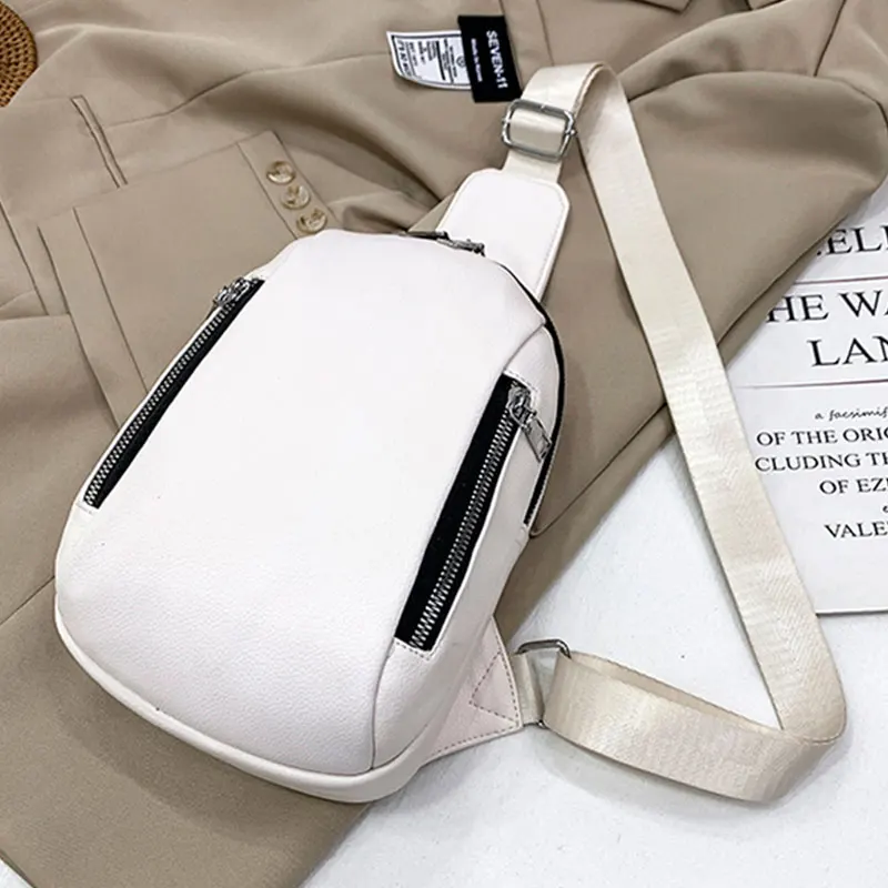 Women Bag Chest Bag Women\'s New Korean Style Fashion Simple Crossbody Bag Ins Trendy Female Shoulder Bags Fashion Messenger Pack