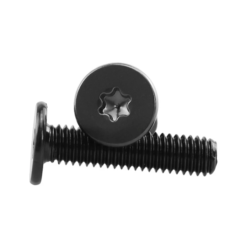 10/ 50pcs M2 M2.5 M3 M4 M5 M6 Zinc Plated 304 Stainless Steel CM Six-Lobe Torx Ultrathin Super Low Flat Wafer Head Bolt Screw