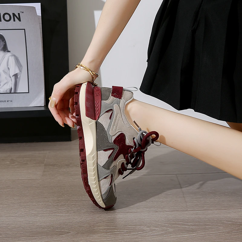 New Thick-soled Sneakers for Women High Quality Stylish Outdoor Casual Shoes Trend Designer Shoes Casual Sneakers Zapatillas