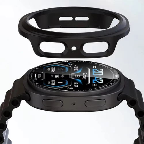 Imagen 2 del producto Funda rígida de PC para Samsung Galaxy watch 8, 40mm, 44mm, cubierta protectora mate para Galaxy Watch 8, accesorios clásicos ahuecados
