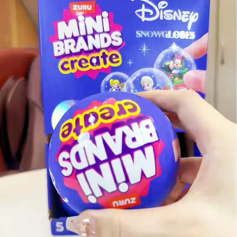 Auf Lager Neu Heiß 2026 Original Zuru Mini Brands Disney Kristallkugel DIY Kapsel Sortierte Frozen Meerjungfrau Fanspielzeug Geschenke