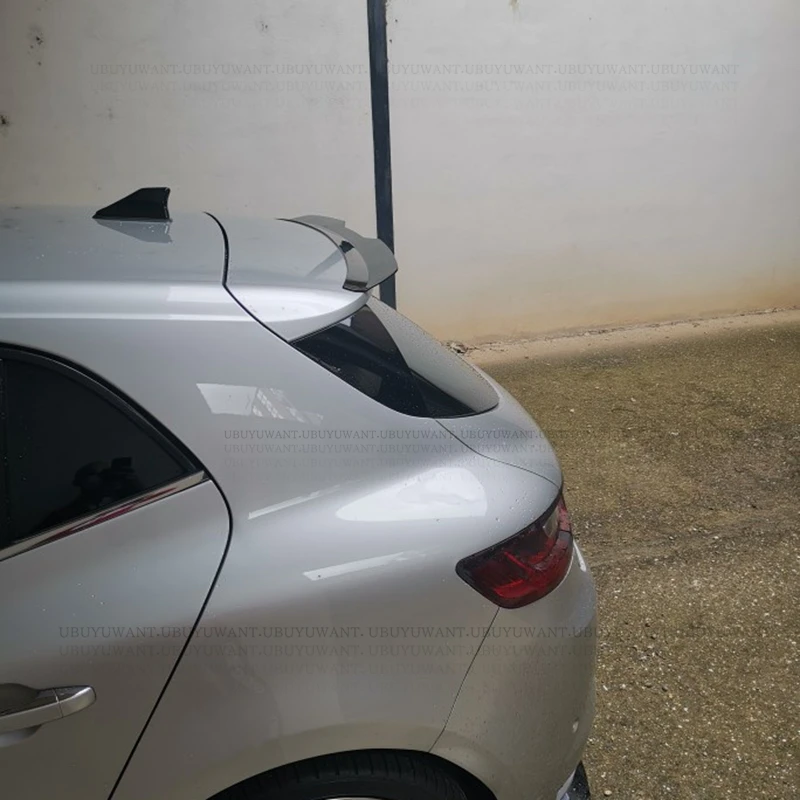 Fit For 2016 - 2020 Renault Megane 4 MK4 Spoiler Hatchback Universal Car Tail Wing Rear Roof Lip Spoiler For Megane GT RS RS300 view 4