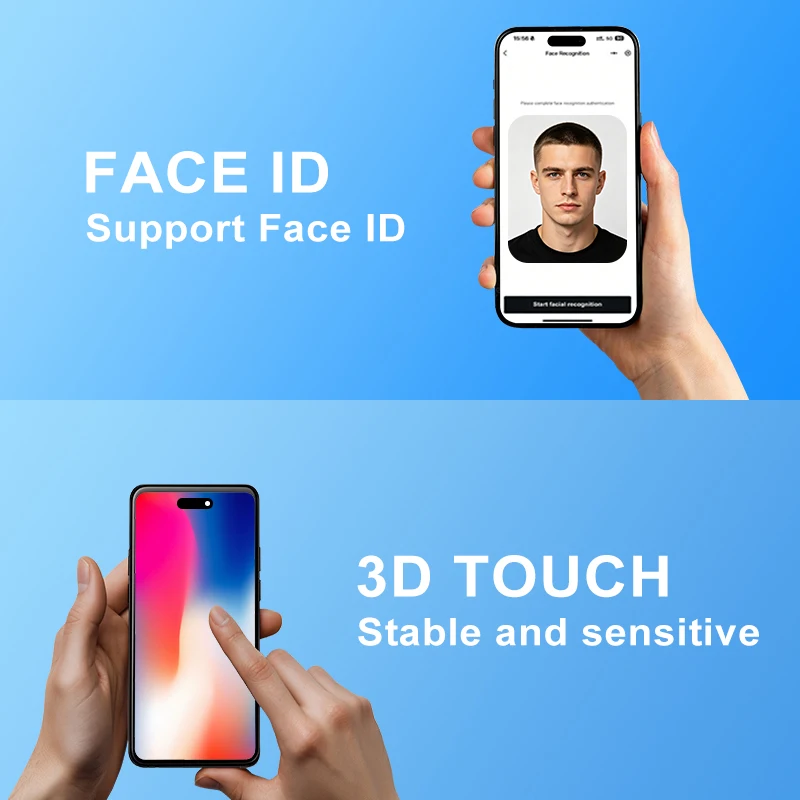 Pantalla OLED 14 para iPhone 15 con 3D Touch, pantalla para 16 Pro Max, 17 Pro Max, tono real, 14ProMax LCD 12 Incell 16 4