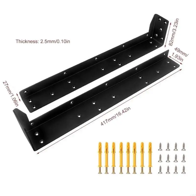 24BA Wall Mounted Layer Board Support Bracket Multifunctional Tripod Fixing Bracket