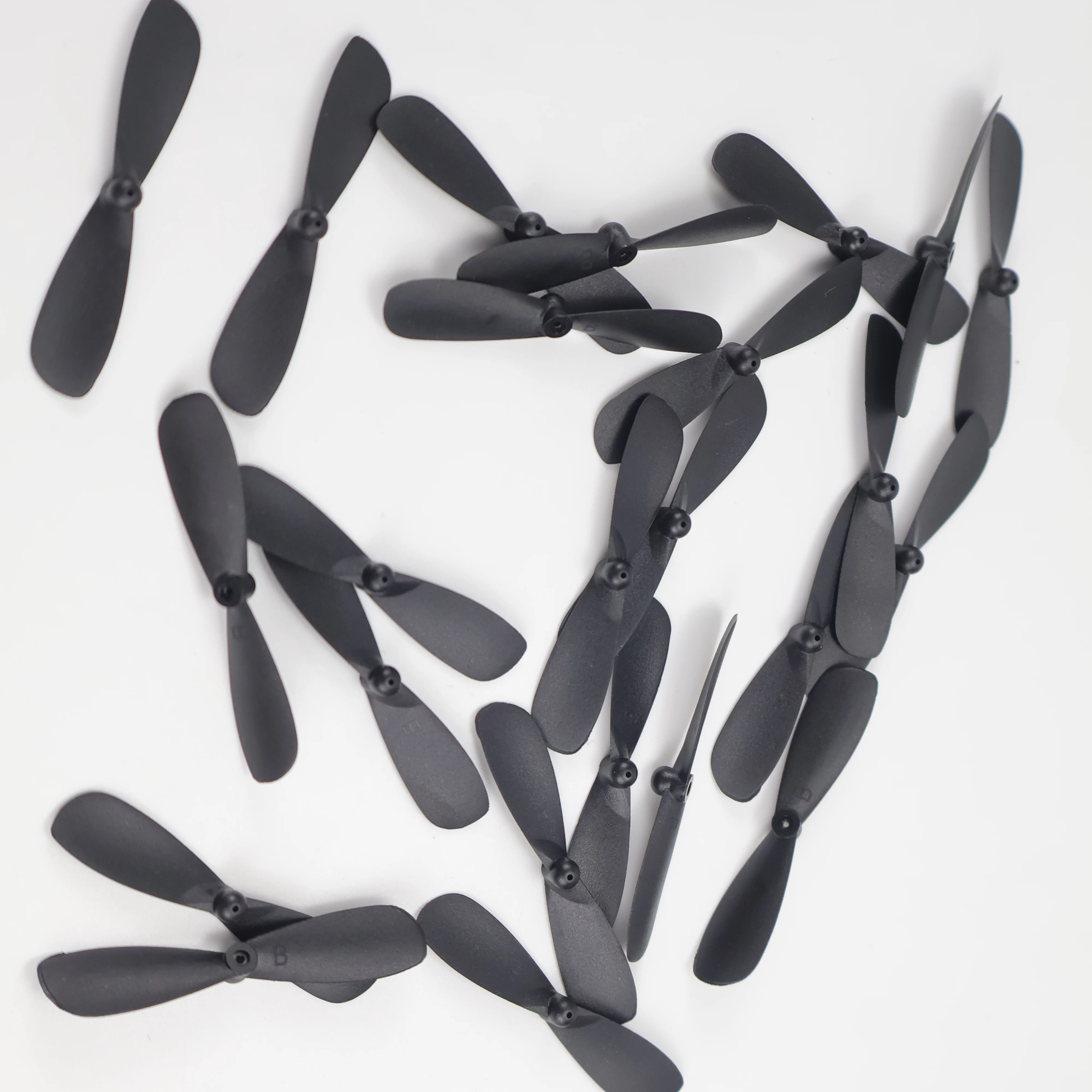 AB 45 mm propeller voor technisch creatief vliegtuig speciale nylon propeller voor borstelloze motor met 0,8 mm as 61 612 614 615 716