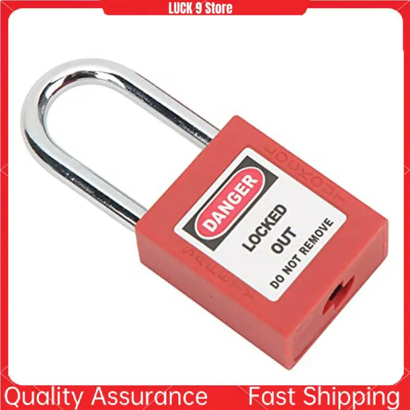 Padlocks Hasps Set, Breaker Box Lock 6 Hole Design Security Tamper Proof For Industrial Equipment (1.5In/38Mm Shackle)
