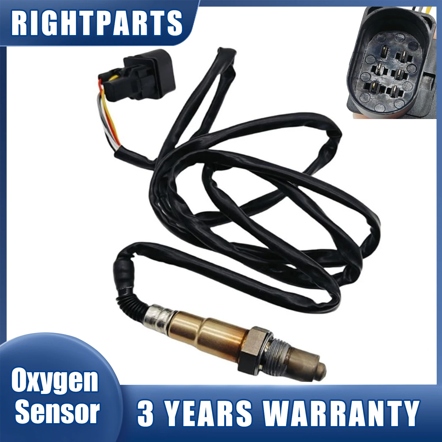 

06A906262AN Front Lambda Probe O2 Oxygen Sensor 0258007063 For AUDI A3 A4 A8 TT Roadster 1.6 1.8 3.0 1994-2006 077906265AB