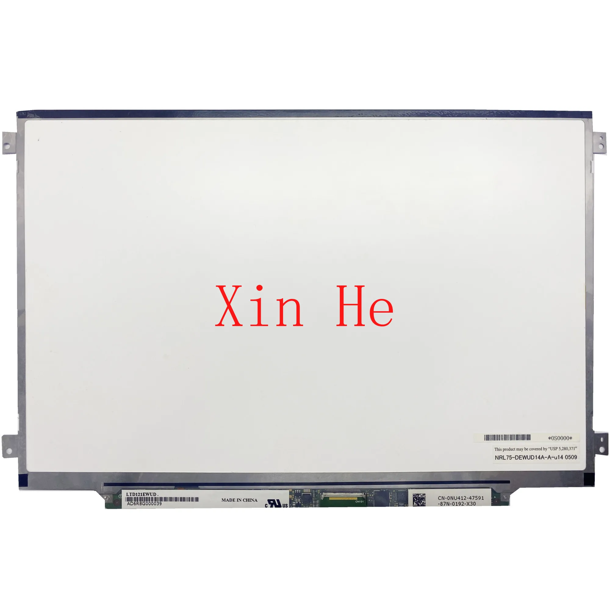 12.1'' LTD121EWUD LTN121AT04 Laptop LCD Screen for Dell Latitude E4200 VOSTRO 1220 D420 D430 1280*800