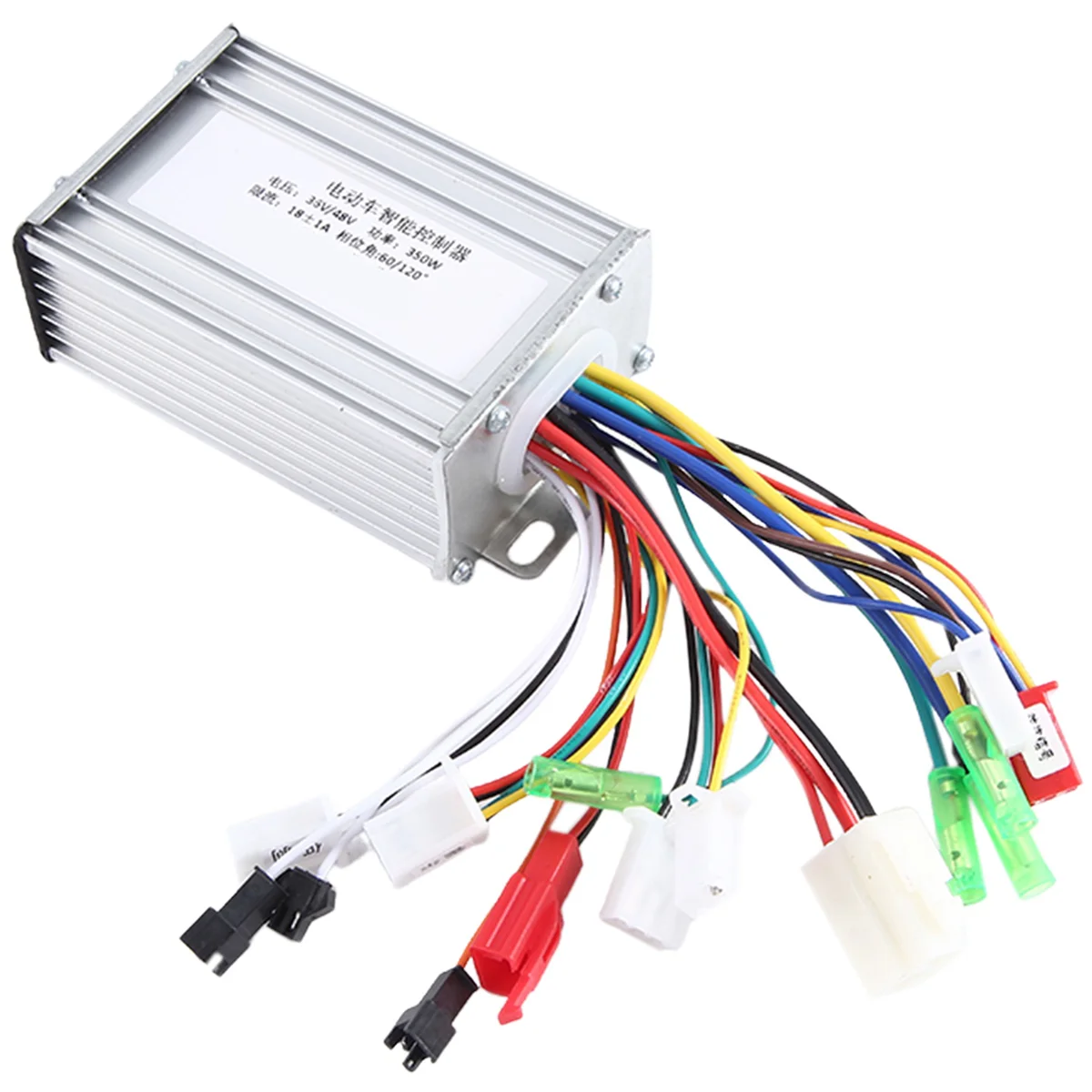 36V 48V 350W E-Bike Brushless Controller 6 หลอด Dual Mode สําหรับไฟฟ้าจักรยานสกู๊ตเตอร์ความเร็วอัจฉริยะ Dual มอเตอร์ Part