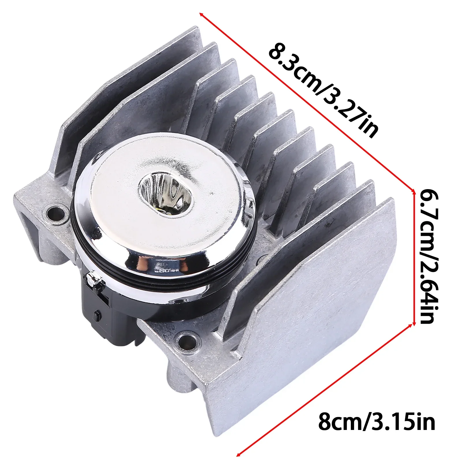 متوافق مع وحدة محرك ضوء النهار لكاديلاك XTS وحدة قيادة ضوء النهار مع غلاف 22791374 #4