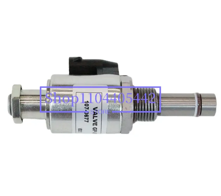 

12V Excavator parts Solenoid Valve 107-0677 C27 Fuel Injection Pump Solenoid 1070677 For 992C AD40 3412E