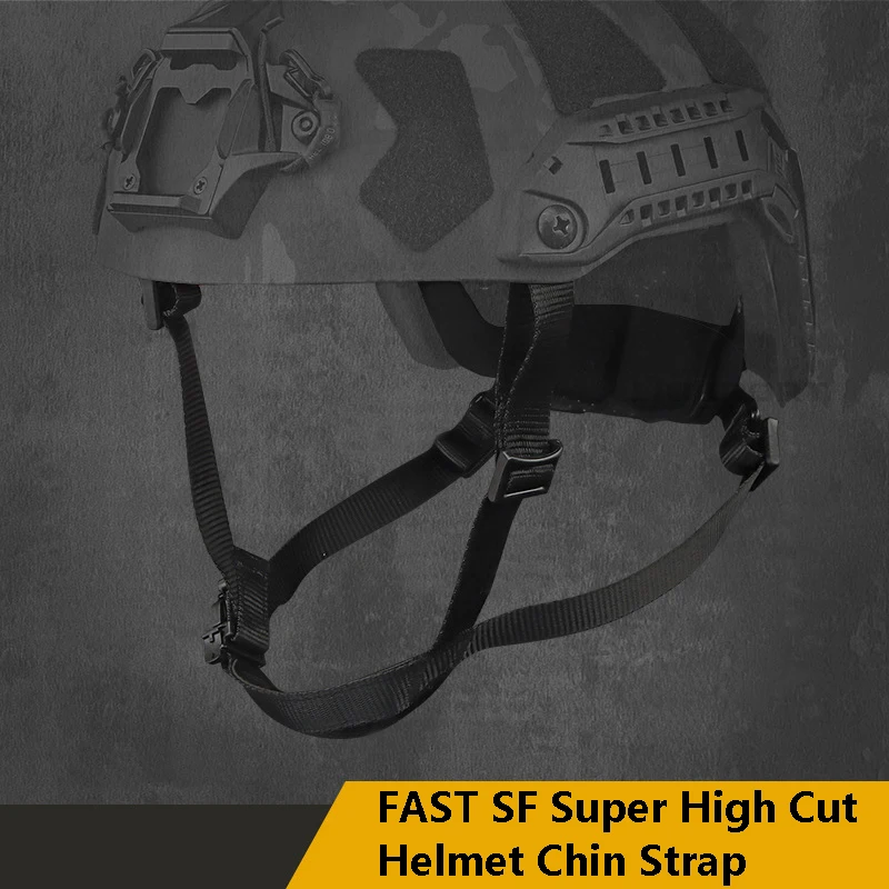 ระบบตรึงระบบกันสะเทือนหมวกกันน็อคแบบ High Cut เหมาะสําหรับ HL-31, HL-32, FAST SF, หมวกกันน็อคยุทธวิธี, ระบบกันสะเทือนสายรัดคาง