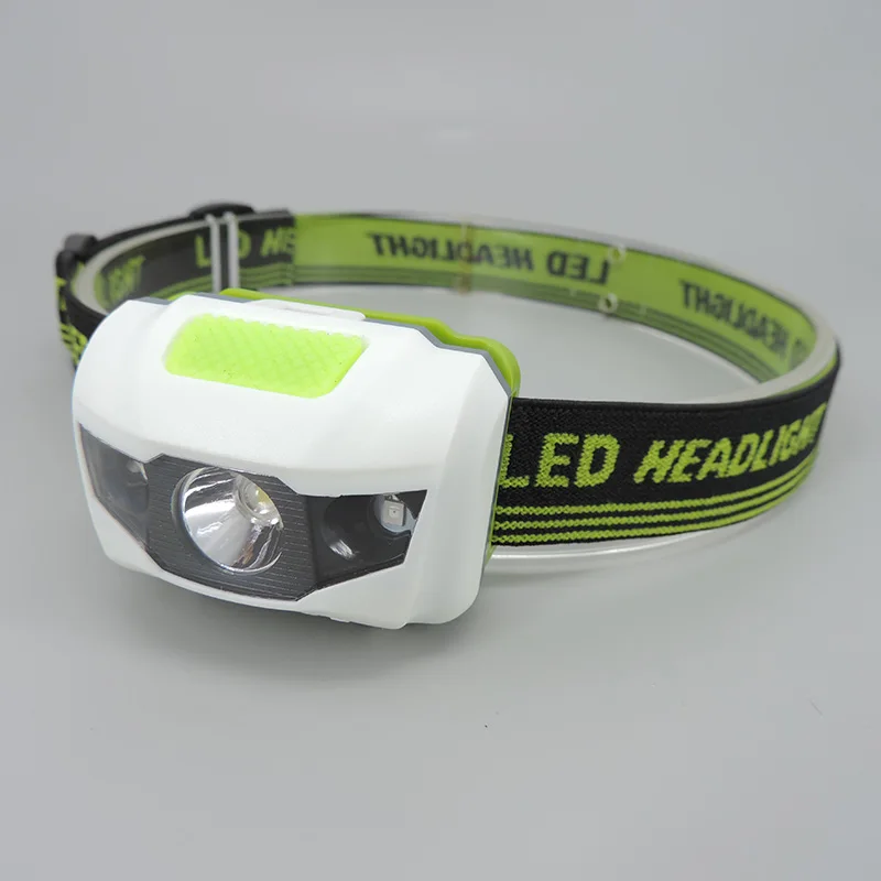 Mini small AAA Head Lamp  Headlight Bright Head Light 3-Led Frontal Lampe Torch protable Camping fishing Flashlight hiking M20