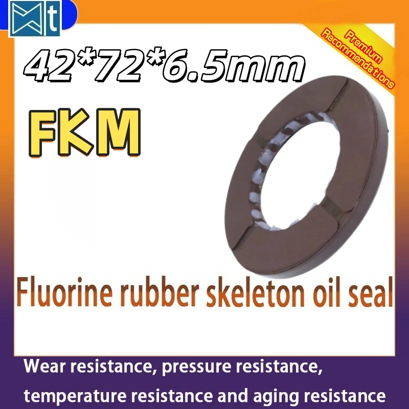 耐圧シャフトオイルシール-42-72-65-ミリメートル-fkm-bafsl-f1-025-m-油圧ポンプステアリングシャフト自動変速機ピストンキット