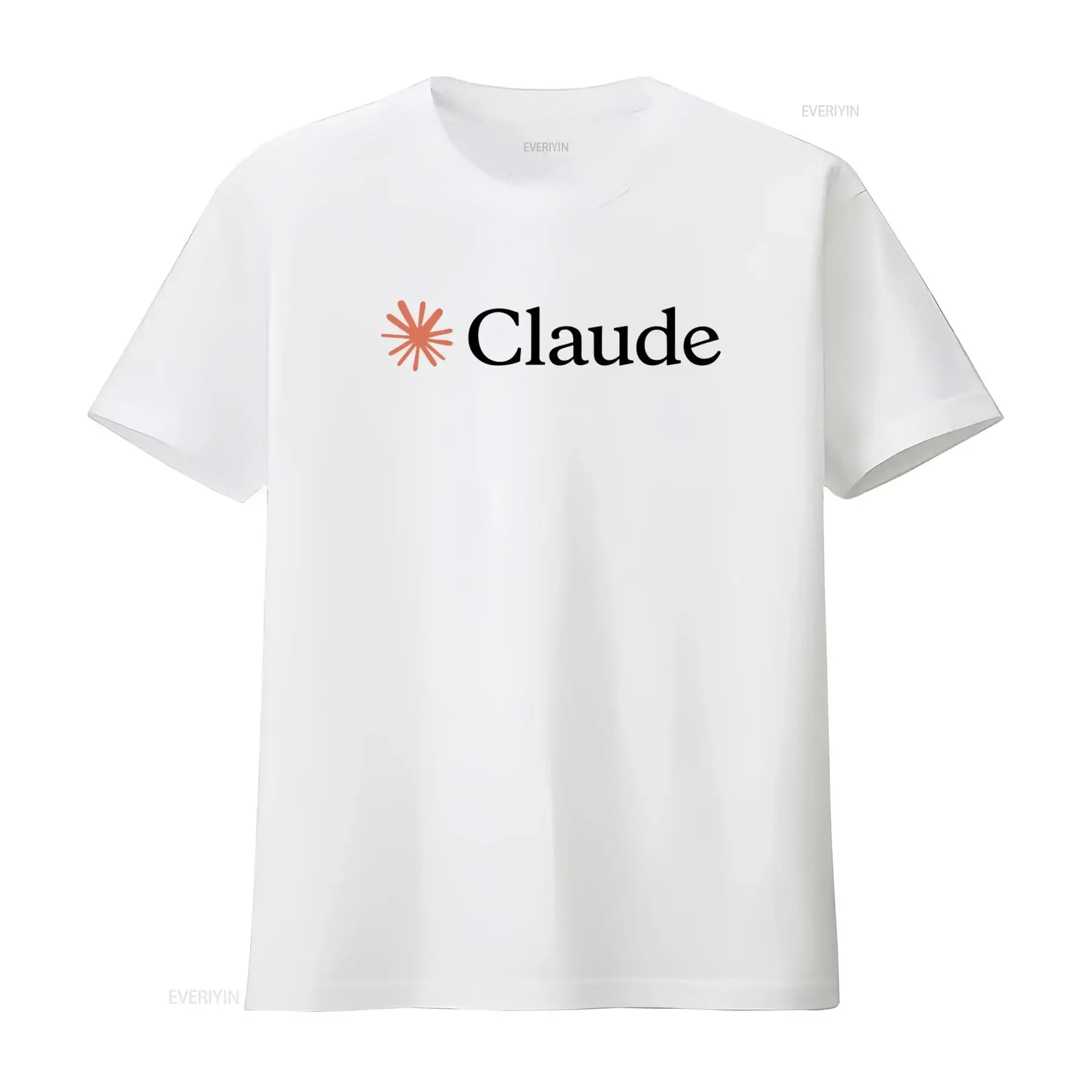 Claude AI T Shirt Cool Minimal Artificial Intelligence Tech Opus vintage Washed Top For Everyday Wear Casual fashion Soft