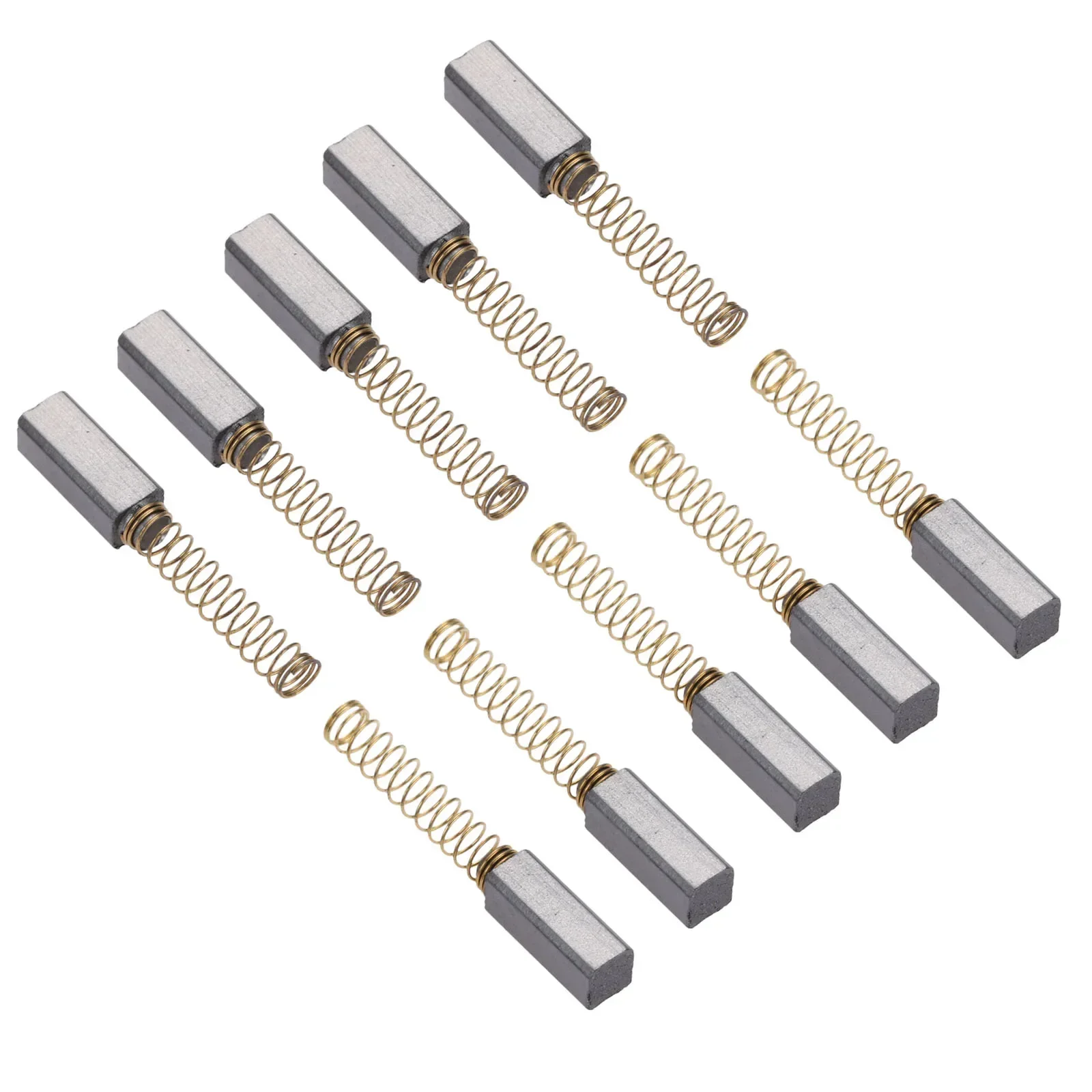10 Pcs Graphite + Copper Wire Old Household Sewing Machine Carbon Motor Brushes for Singer Elna Kenmore 100W-180w Sewing Machine
