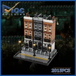 2015P Classic Movie Scene Building Model Modular 12 Place Expansion Building Block Assembly Brick Toys Gifts MOC-115157