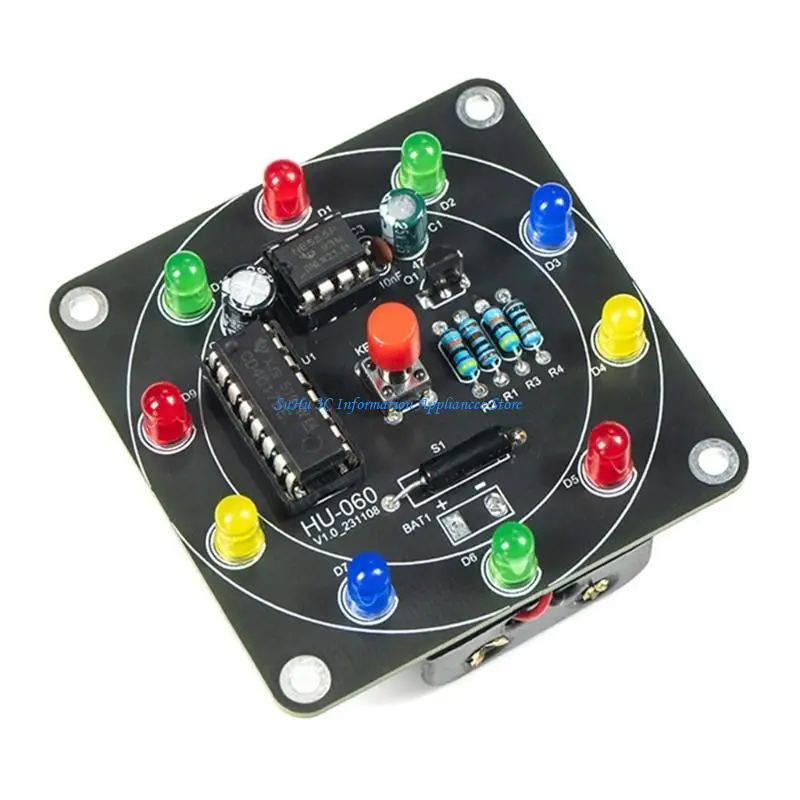 Innovative LED Lucky Prize Wheel DIYer Enhances Creativity&Hand On Skills for All Ages Stimulating Creativity Skills