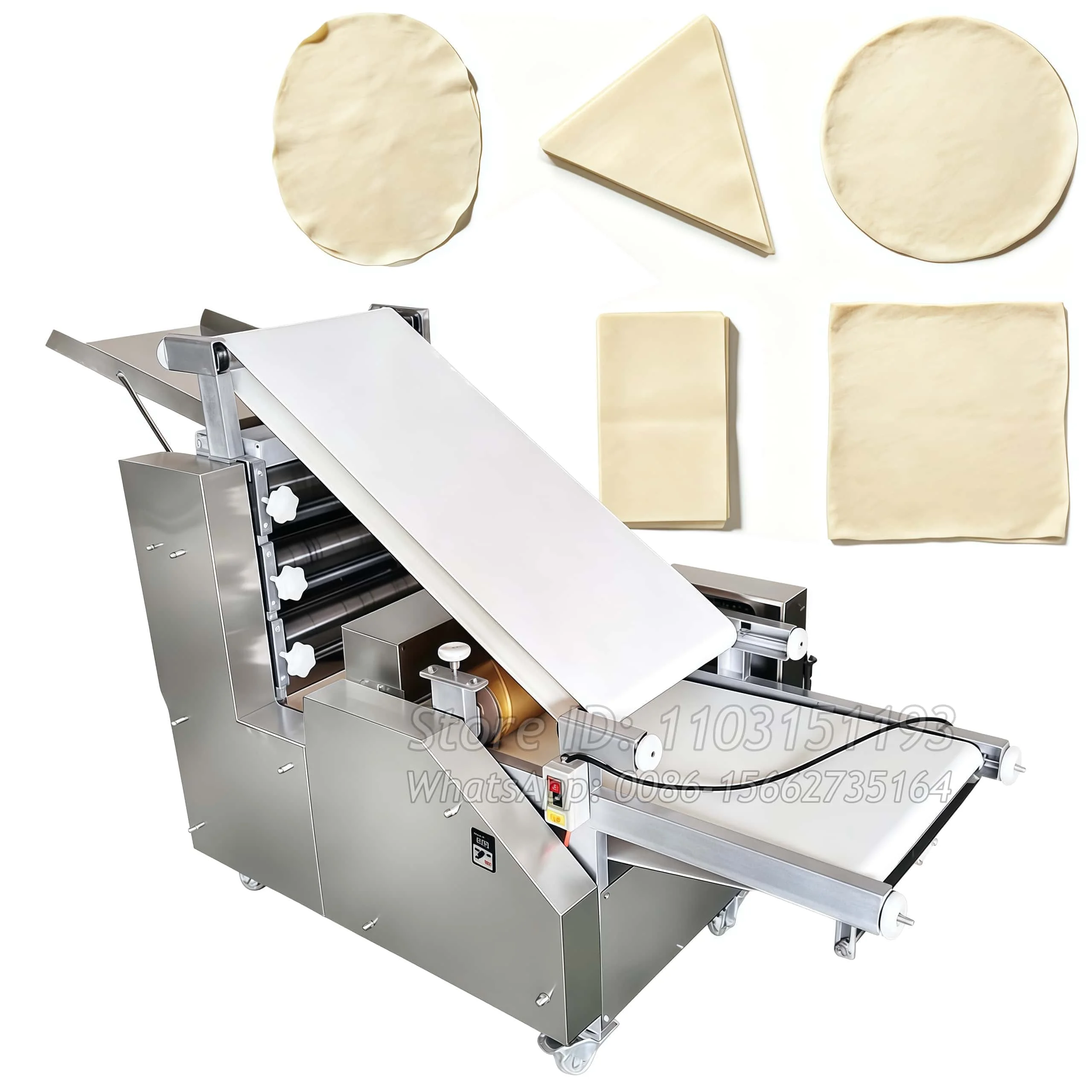 Máquina para Hacer Pan Árabe de Diferentes Formas, Prensa para Shawarma, Tortilla, Pan Pita, Chapati, Roti, Pan Plano