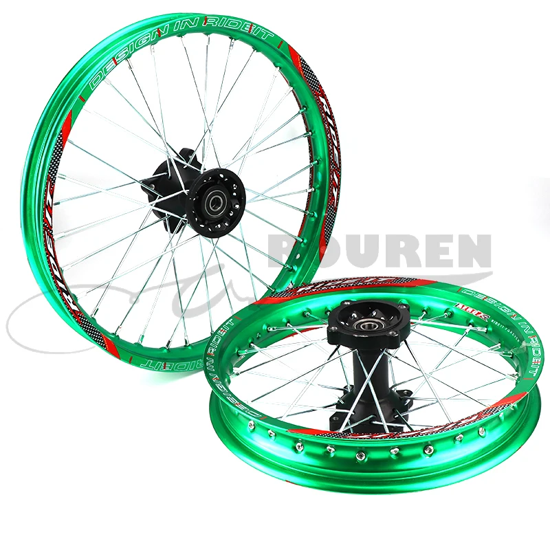 green 12mm/15mm Front 1.60-17\