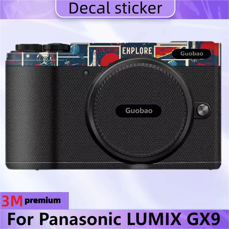 

For Panasonic LUMIX GX9 Camera Sticker Protective Skin Decal Vinyl Wrap Film Anti-Scratch Protector Coat GX 9