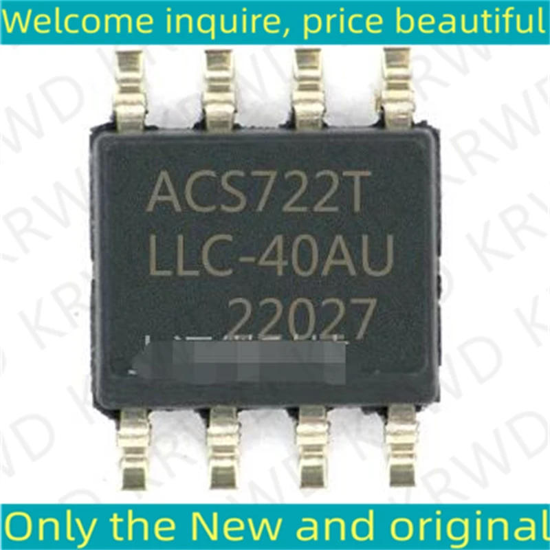 

5PCS ACS722T LLC-40AU New and Original Chip IC ACS722LLCTR-40AU-T ACS722LLCTR-40AU ACS722LLCTR SOP-8