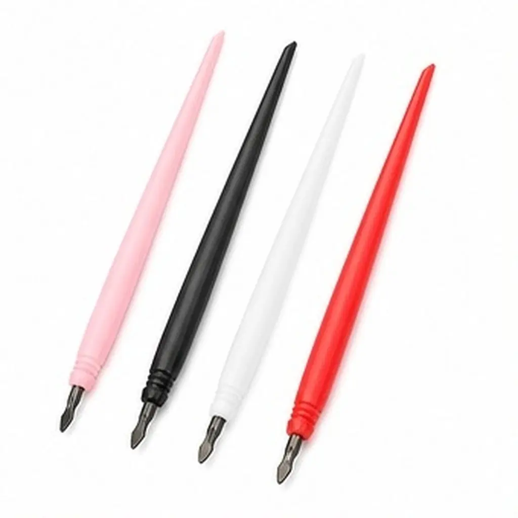 4Pcs Metal Tip Scratch Pen Essential Scratch Paper Art Tool for Adults Creative DIY Drawing Set Paint Pens for Walls