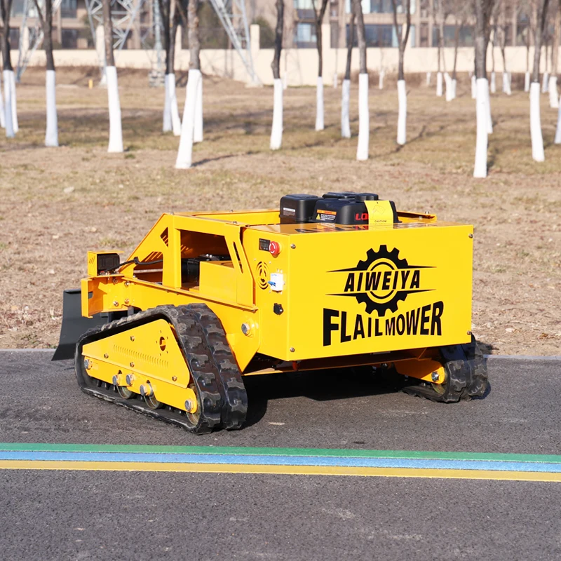 Customized Remote Control Flail Lawn Mower 2 in 1 Weeding Snow Shoveling Adjustable Cutting Height CE/EPA Certified view 5
