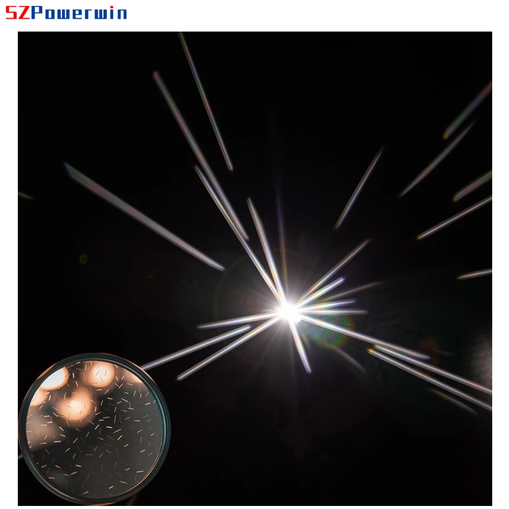 SZPowerwin 77 мм 82 мм Фильтры для камеры с кристаллической призмой для Canon Nikon DSLR SLR Lens Специальные эффекты Комплект фильтров разделенного изображения ND UV CPL