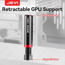 JEYI Graphics Card GPU Brace Support, IBrace-8 Universal Video Card Sag Holder Bracket, VGA Graphics Card Holder C Case