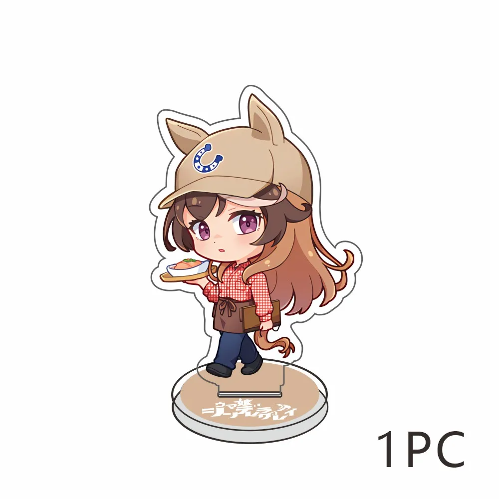 Anime Umamusume:Cinderella Gray Acrylic keychains Stand Oguri Cap Special Week Silence Suzuka Tokai Teio Fans Cosplay Gifts - Image 2