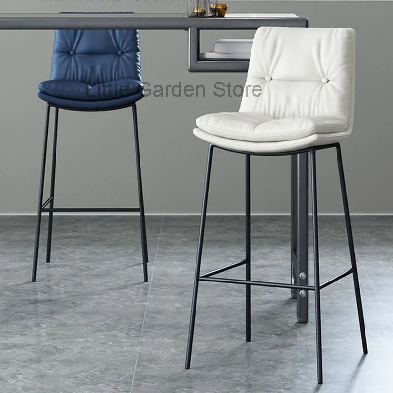 

Accent Modern Bar Stools Relaxing Aesthetic Library Designer Bar Chair Nordic Coffee Sillas Para Comedores Kitchen Furniture