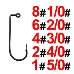 50Pcs Lead hook High carbon steel Flat play barb Right Angle hook Luya crank band assemble accessories Fishing tackle