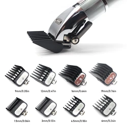 Peines de corte de pelo profesionales, accesorios para máquina de corte de pelo, con hebilla de Metal, para Wahl JRL Madeshow, 8 protectores de piezas