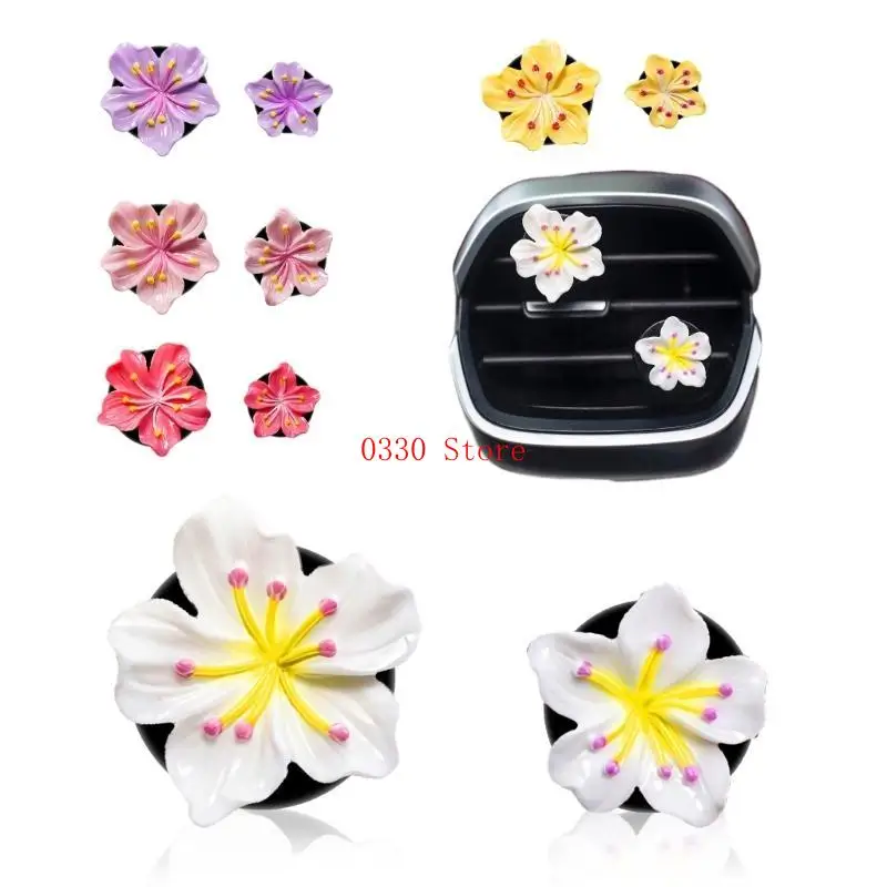 Perfumes del automóvil Eliminadores olor a clip aire acondicionado Auto acondicionando ventilador ventilador