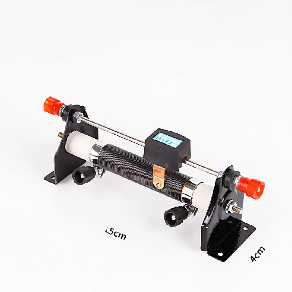 Variable Resistor Sliding Rheostat Physics Educational Equipment Electronic Circuit Testing Tool High Accuracy Durable Component