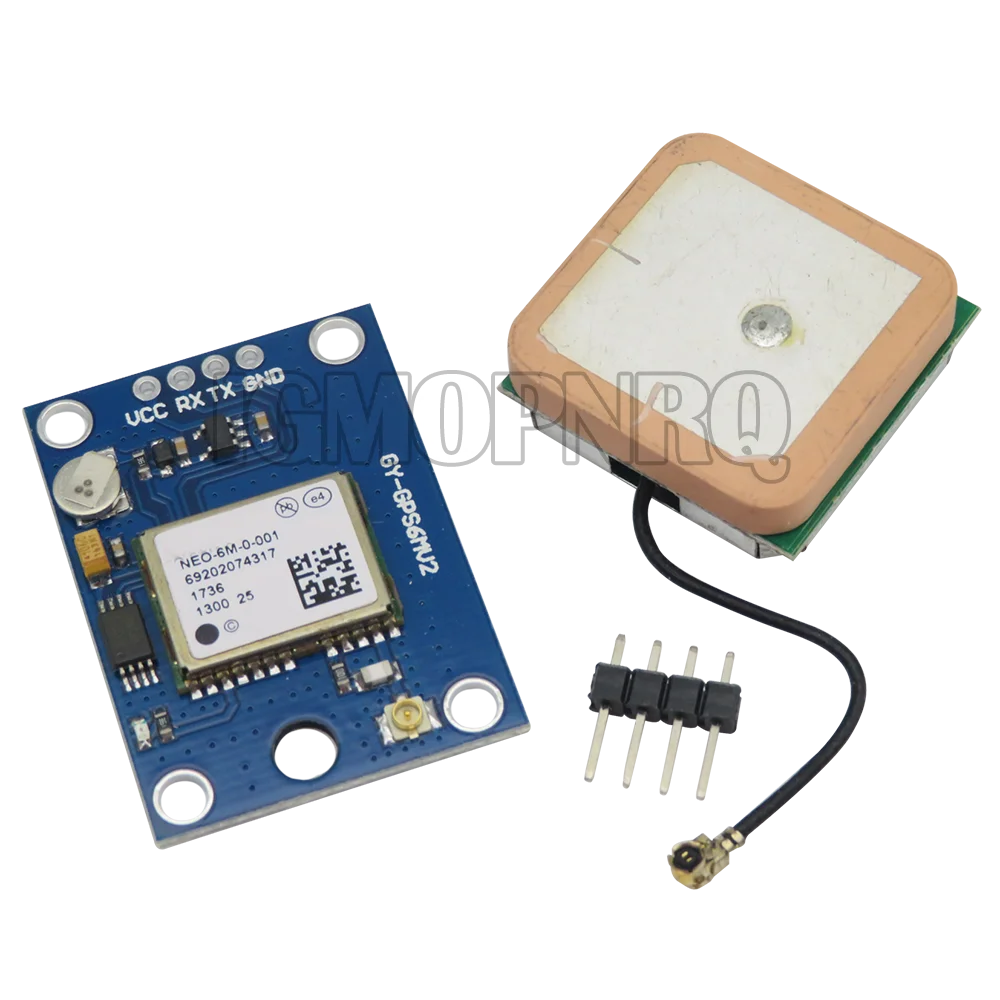 GY-NEO6MV2 GPS Module NEO-6M NEO6MV2 with Flight Control EEPROM MWC APM2.5 Large Antenna for Arduino 6MV2 New
