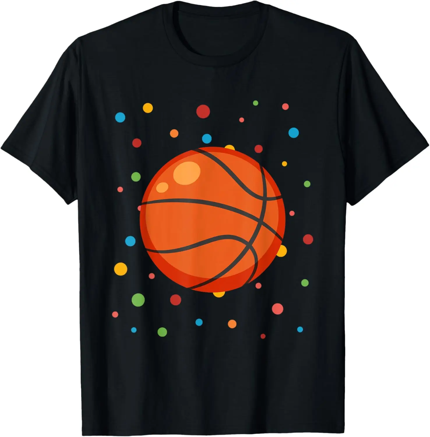 Dot Day Shirt Polka Dots Basketball Kids Boy Girl Youth T-Shirt