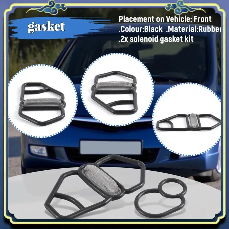 

AU16-верхняя + нижняя прокладка соленоида VTEC, подходит для Honda GSR NSX D16Z6 B18C1 B16A2 B18C5 36172-P08-015 15825-P08-005