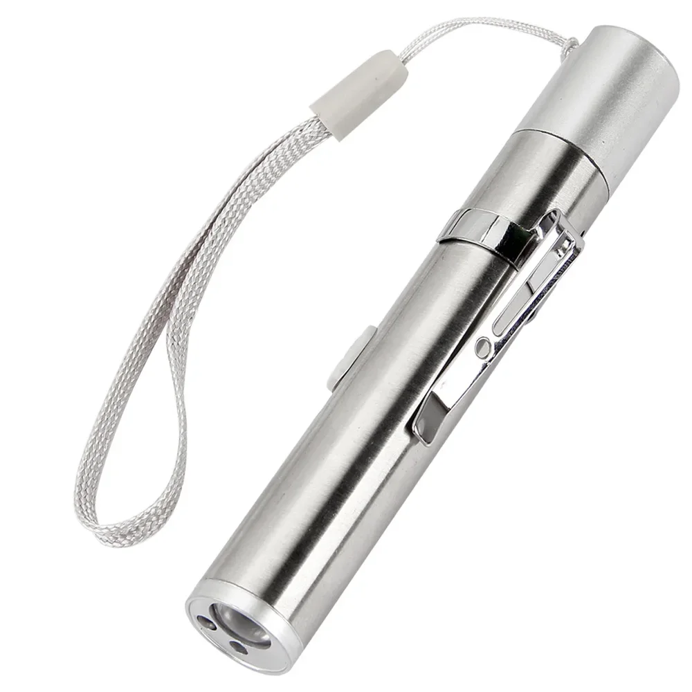 مؤشرات USB شحن قابلة للشحن 3 في 1 مصباح يدوي صغير أحمر مصباح متعدد الوظائف الدعائم الحيوانات الأليفة المنزل الطفل المعلمين