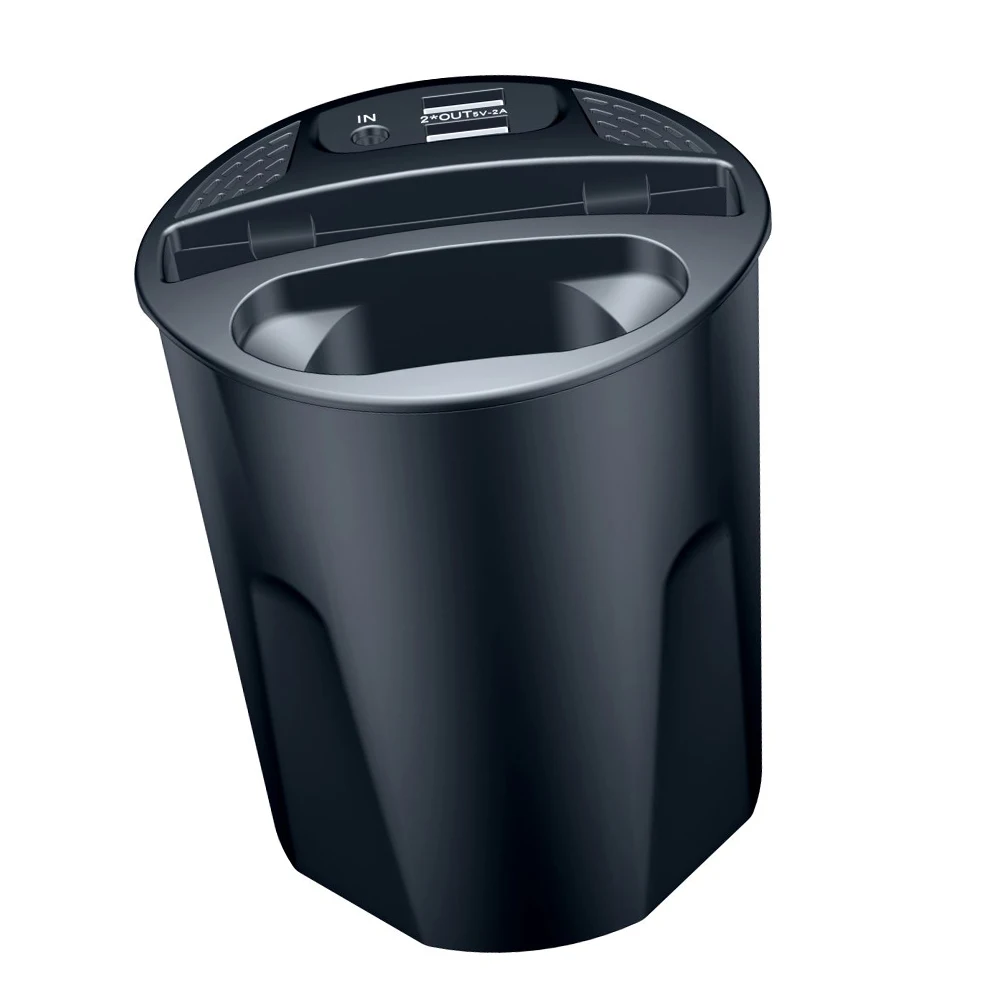

X-T Car Wireless Charging Cup Car cup wireless charger 79mm with base for Qi-enabled mobile phones with a width of up to 79 mm
