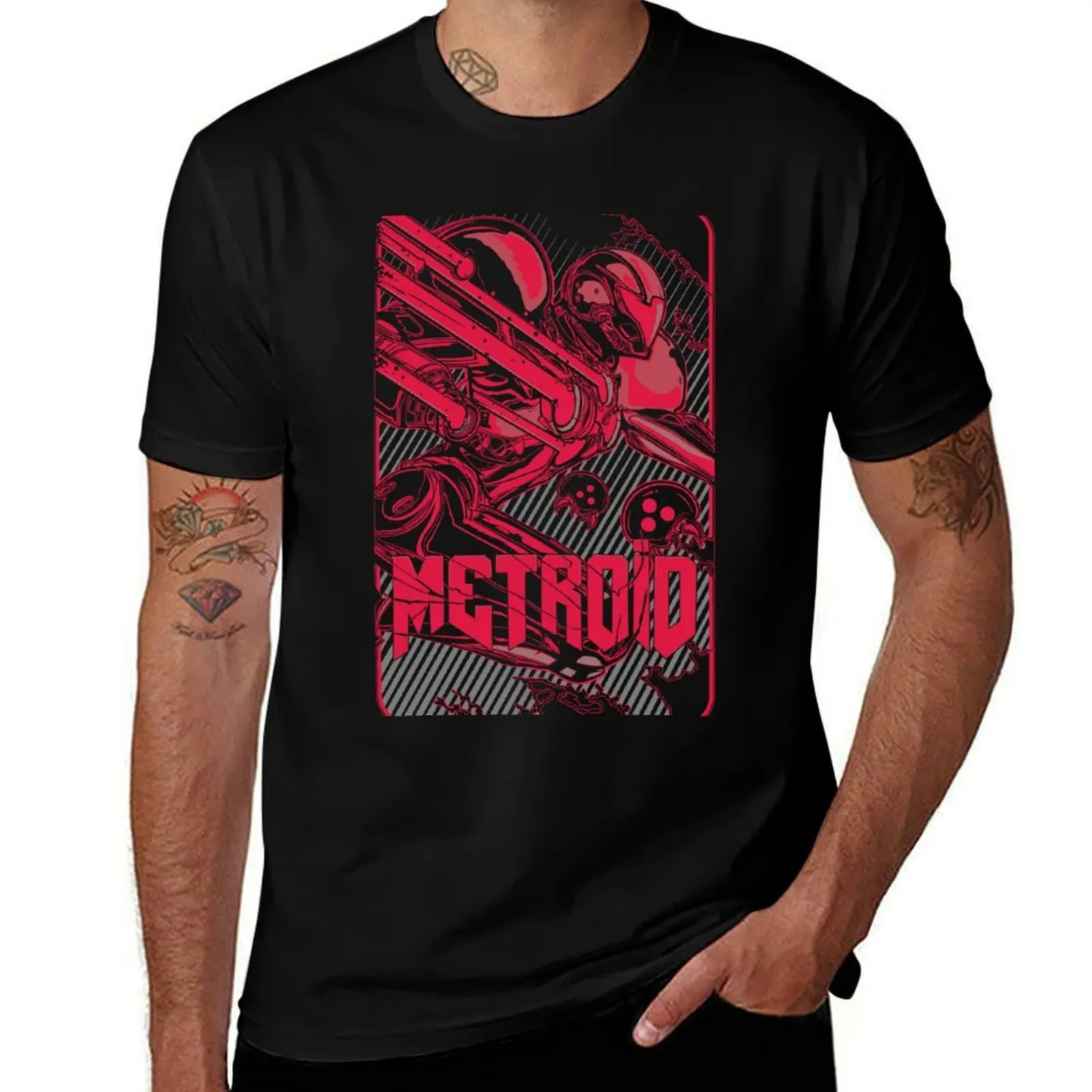 

metroid T-Shirt man t shirts graphic man t shirts for men T-Shirt