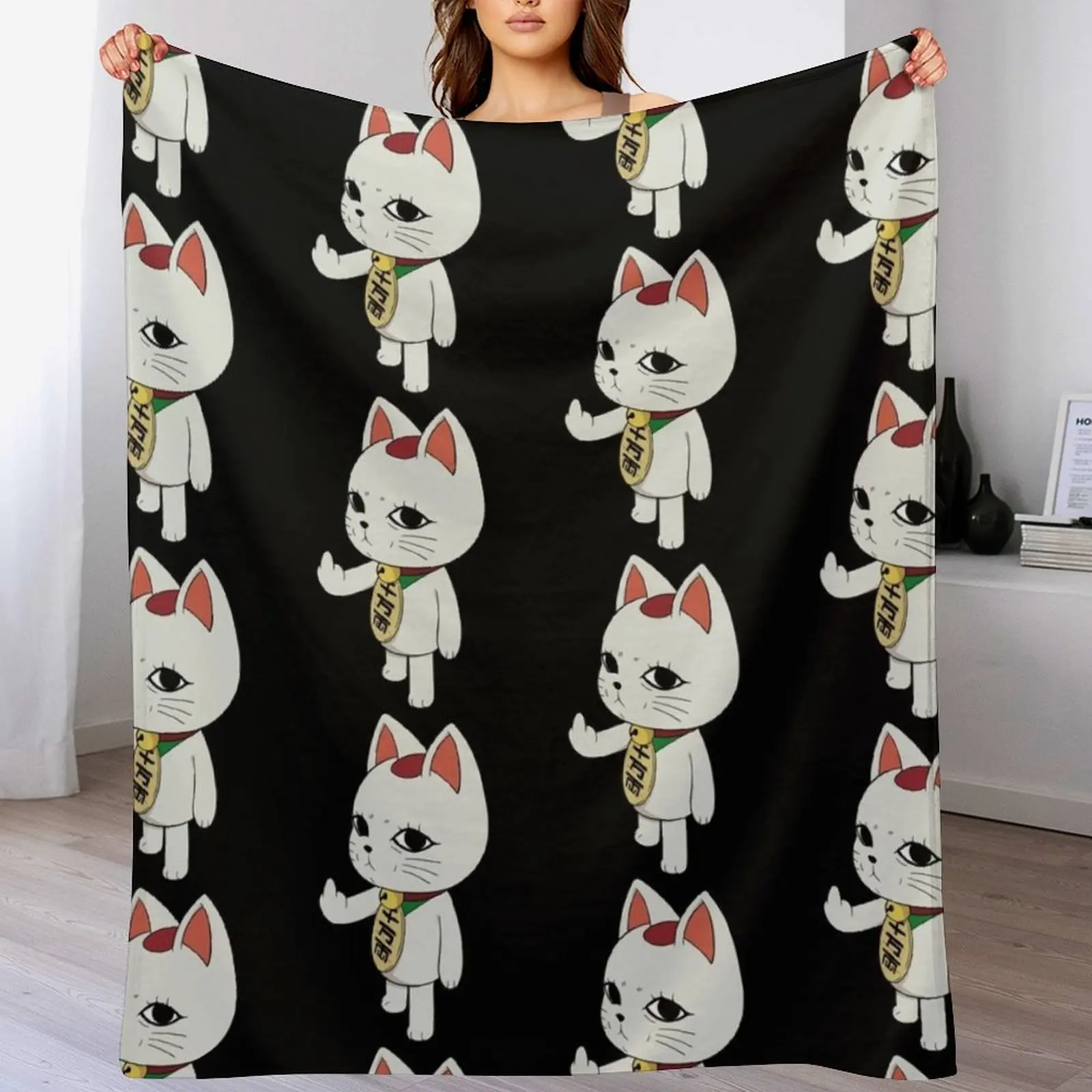 

Funny Turbo Granny Dandadan Throw Blanket Personalized Gift christmas gifts manga for babies Blankets