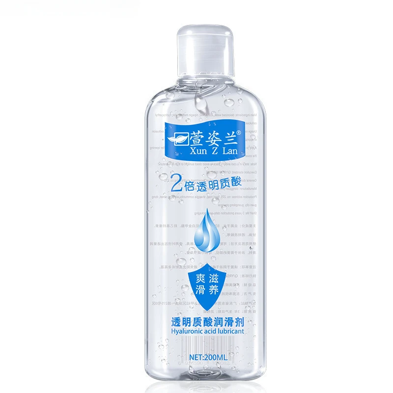 Lubrifiant à Base d'Eau Naturelle pour Adulte, Liquide Personnel Soluble dans l'Eau, Produits Sexuels pour Couples, 200ml