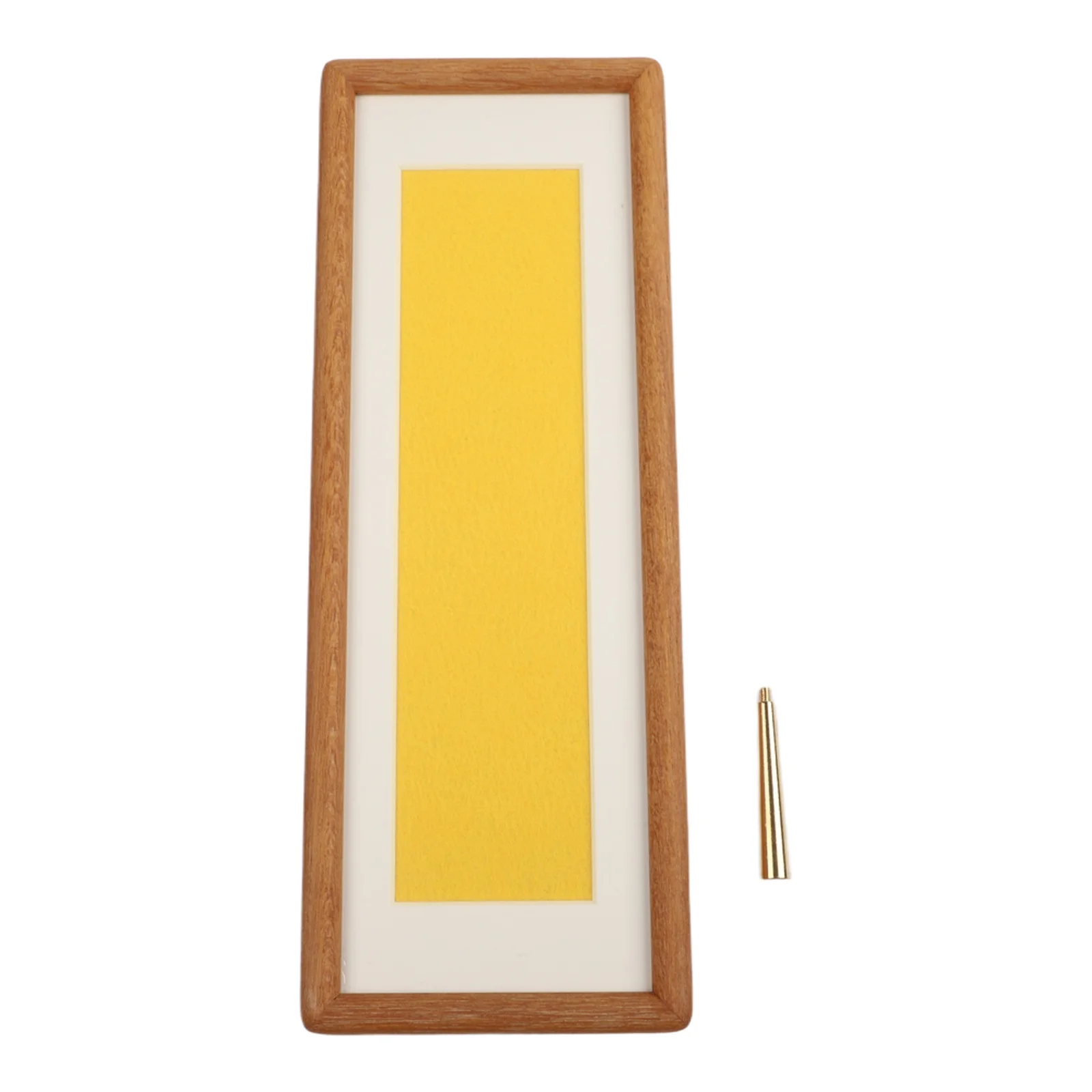 Wooden Photo Frame Solid Wood Construction Walnut Color Finish for 10x20cm Prints For Home Office Wall Decoration