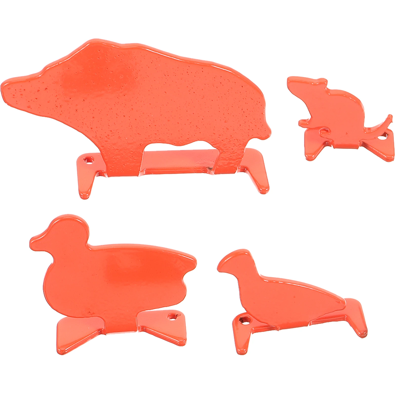 

4 Pcs Shooting Target Sighting Targets & Accessories and See Orange